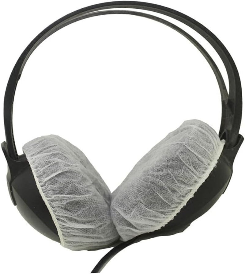 Balacoo 50 Pairs Disposable Non Woven Headset Covers Sweat Dust Resistant Hygienic Protection - Image 4